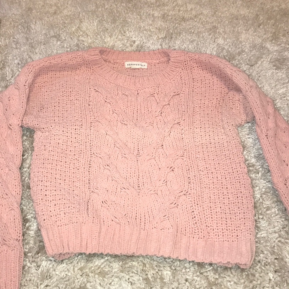 Pink aeropostal sweater